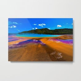 Colors Metal Print | Steam, Sulfer, Yellowstone, Outdoors, Wonders, Color, Hotsprings, Parks, Springs, Lava 