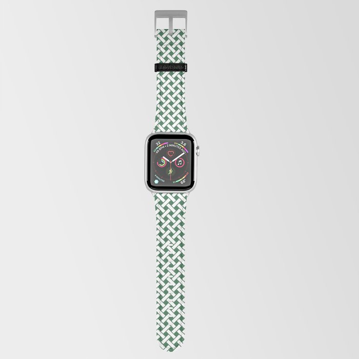 Classic Garden Retro Backyard Green Apple Watch Band