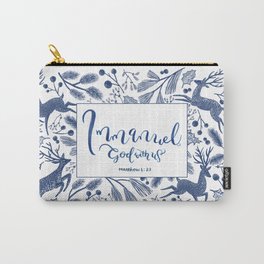 Immanuel - Matthew 1:23 - Christmas Carry-All Pouch
