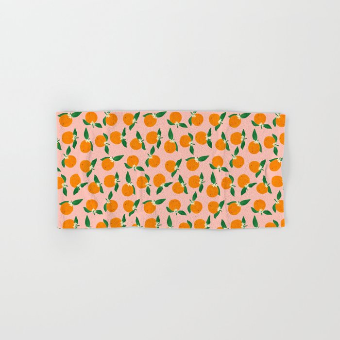 Oranges Hand & Bath Towel