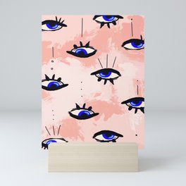 Evil eye 02 Mini Art Print