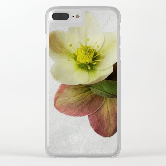 Vintage Helleborus - JUSTART © Clear iPhone Case