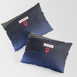 You are here: Cassini, Pale Blue Dot Pillow Sham
