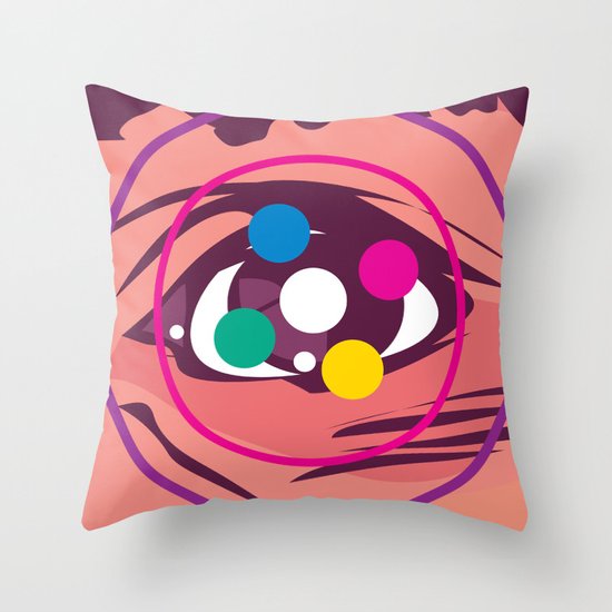 Bad Trip Throw Pillow
