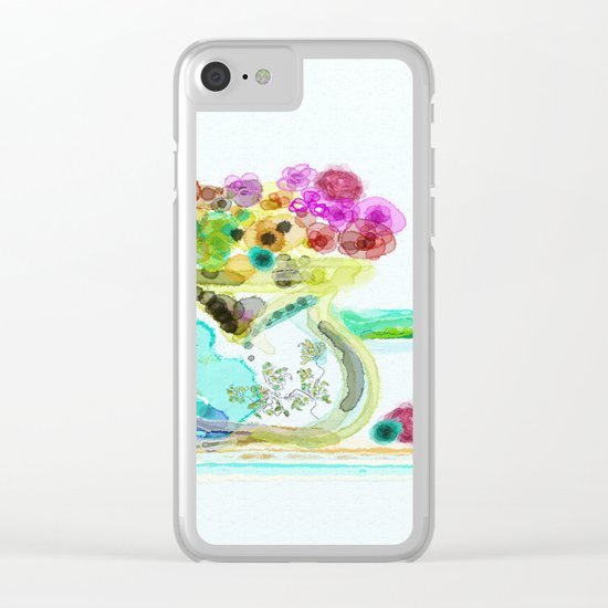 morning tea Clear iPhone Case