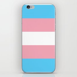 Transgender Flag iPhone Skin