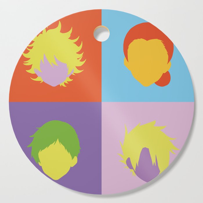 The promised neverland pop art Cutting Board