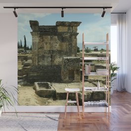 The Ancient Olive Press Hierapolis Turkiye Wall Mural