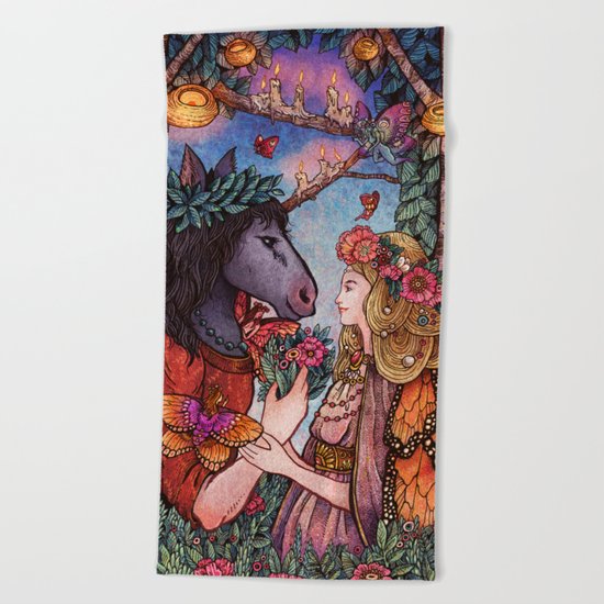 A Midsummer Nights Dream Beach Towel