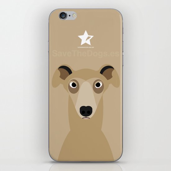 Greyhound (Galgo Ingles) iPhone Skin