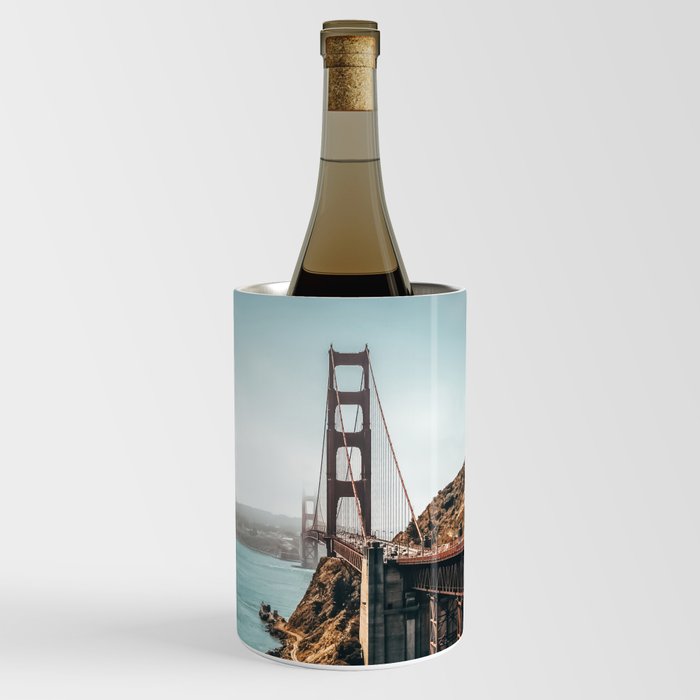 Golden Gate Bridge in San Francisco California Wine Chiller
