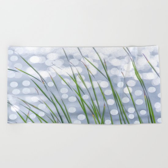 Bed of reeds Beach Towel
