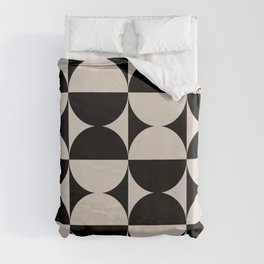 Mid Century Modern Geometric Abstract Pattern 725 Duvet Cover