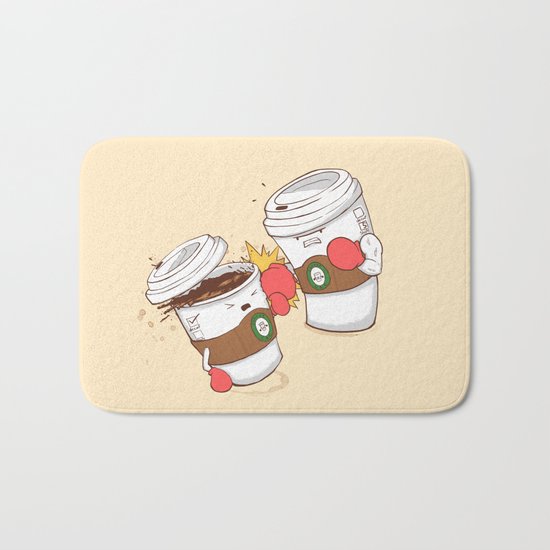 Strong Coffee Bath Mat