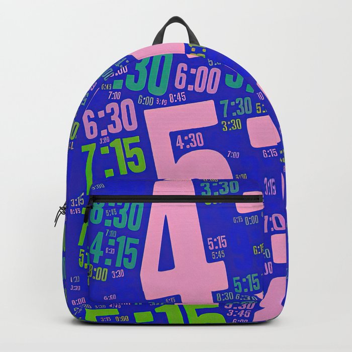Pace run , number 026 Backpack