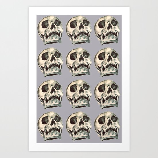 Skulls Art Print
