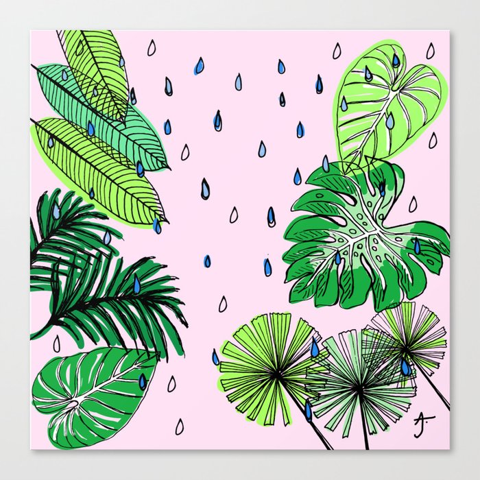 Rainforest Refresh Canvas Print