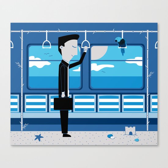 Dreaming of Holidays Canvas Print
