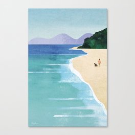 Beach Walk II Canvas Print