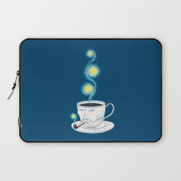 Starry starry coffee Laptop Sleeve
