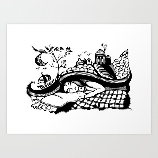 Dreams Art Print