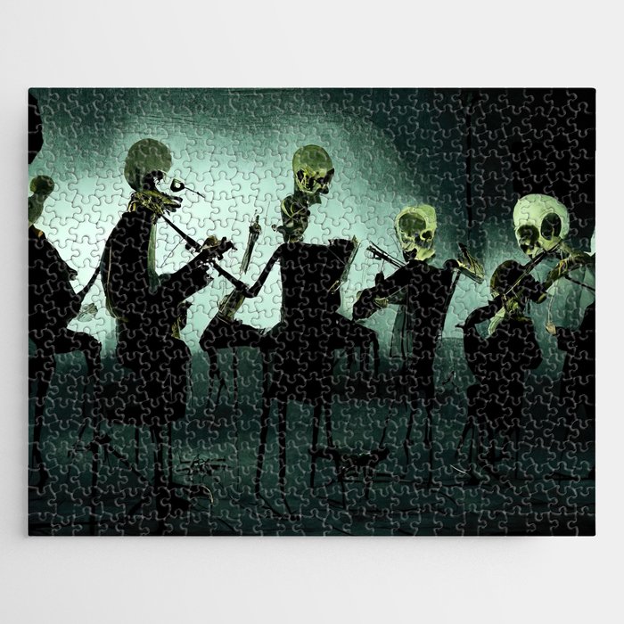 The Skeleton Orchestra Jigsaw Puzzle