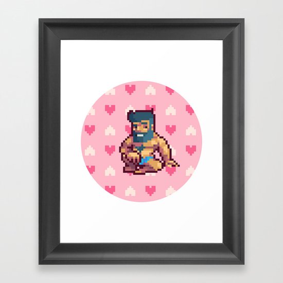 Hassan Framed Art Print