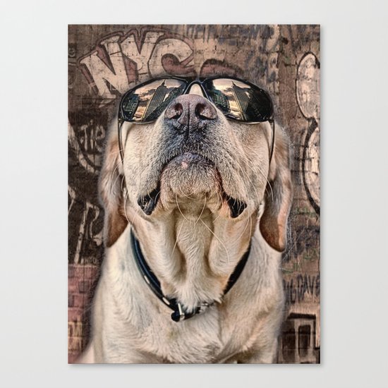 yeah man . . . this is really high! Canvas Print
