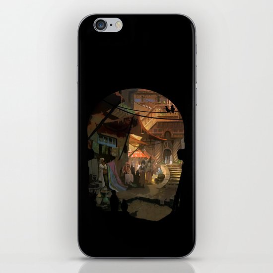 canyon city in the clouds iPhone & iPod Skin