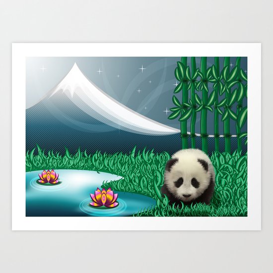 Alone in the Dark Art Print