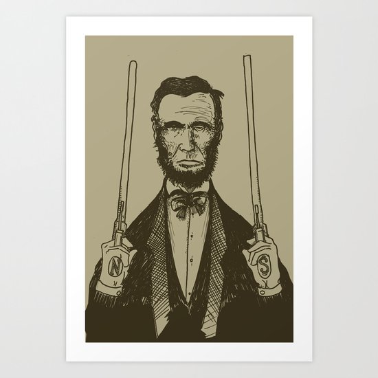 Abe Art Print