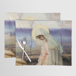 “The Virgin Mary” by Mikhail Nesterov Placemat