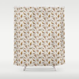 Pizza Flip Shower Curtain