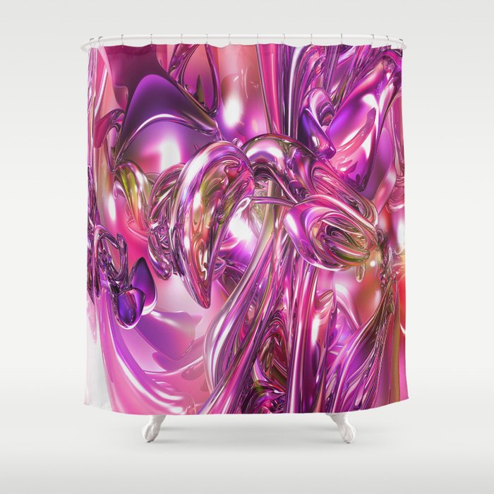 Two Roses Shower Curtain