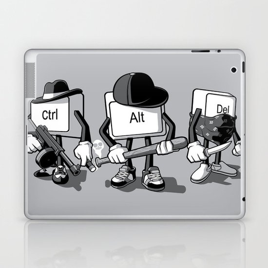 Computer Mafia Laptop & iPad Skin
