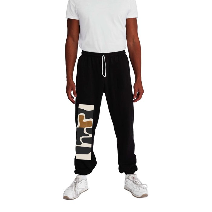 Modern Abstract Shapes 16 Sweatpants