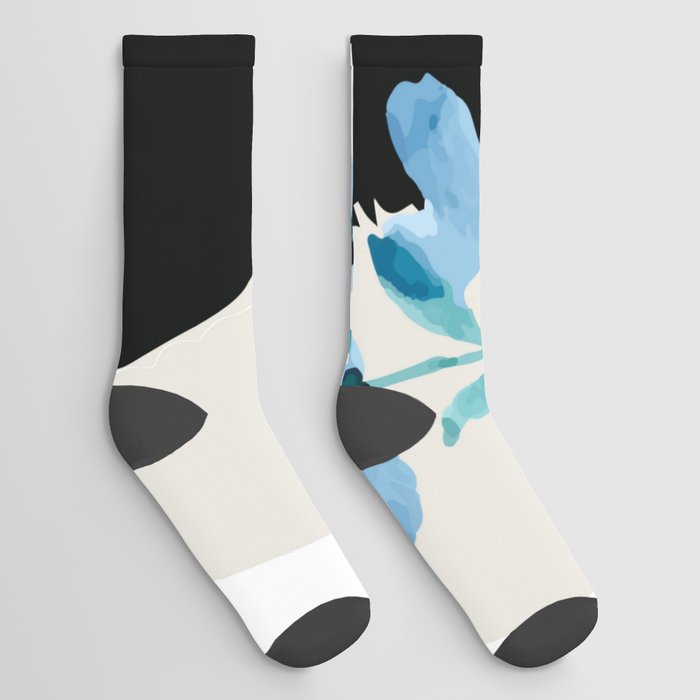 Simple Wolf Socks