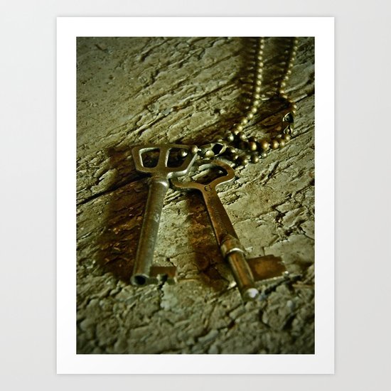 Keys to the Past Art Print