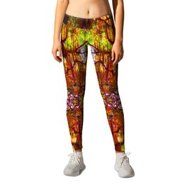 Tree of Life Abstract Leggings