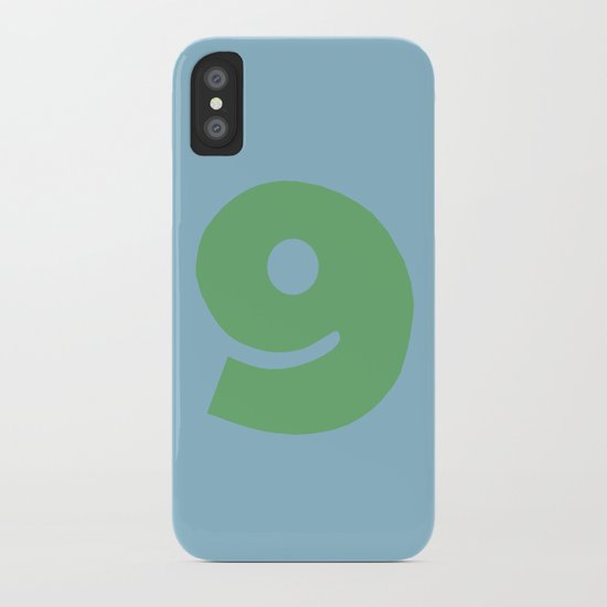 Number 9 iPhone Case