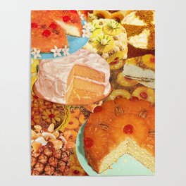 Pineapple Desserts Poster