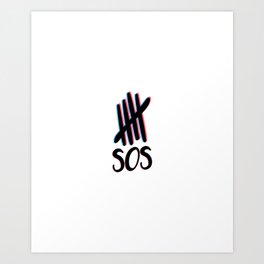 5 Seconds Of Summer Art Prints For Any Decor Style Society6