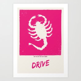 Drive Movie Poster Art Print