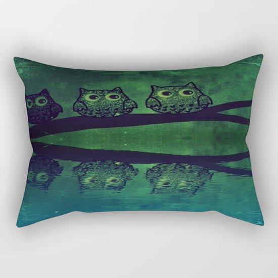 owl-86 Rectangular Pillow