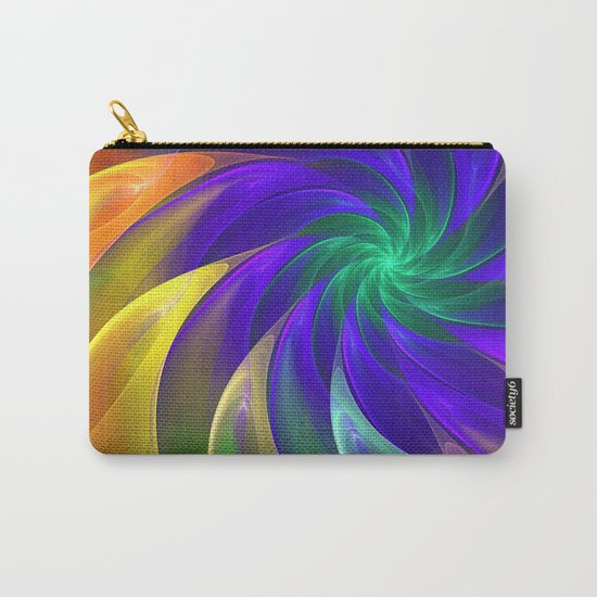 Abstract Color Swing Carry-All Pouch