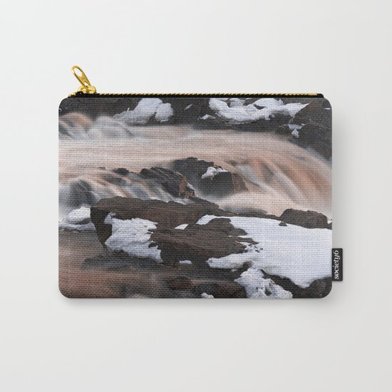 Ruby Winter Falls Carry-All Pouch