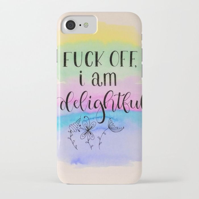 Delightful iPhone Case