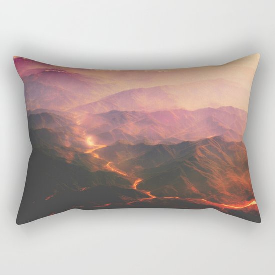 Volcano active Rectangular Pillow