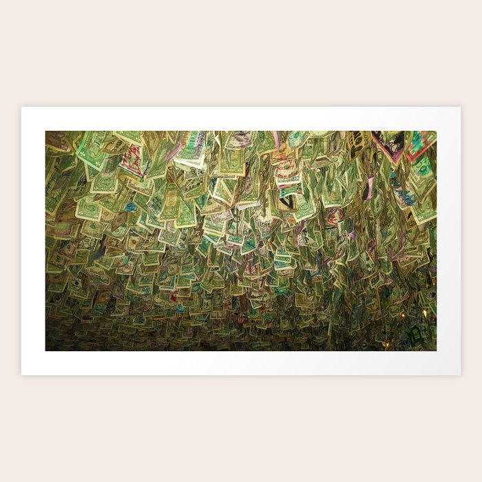 Money Art Print by Elvis Santana Society6