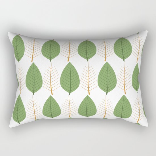Seamless floral pattern Rectangular Pillow